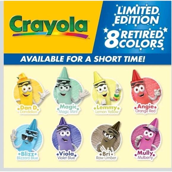 Crayola Coloring Set with Limited Edition Blue Art Case, Limited Edition... - Picture 6 of 7